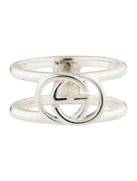 gucci inlay ring|Gucci Interlocking .